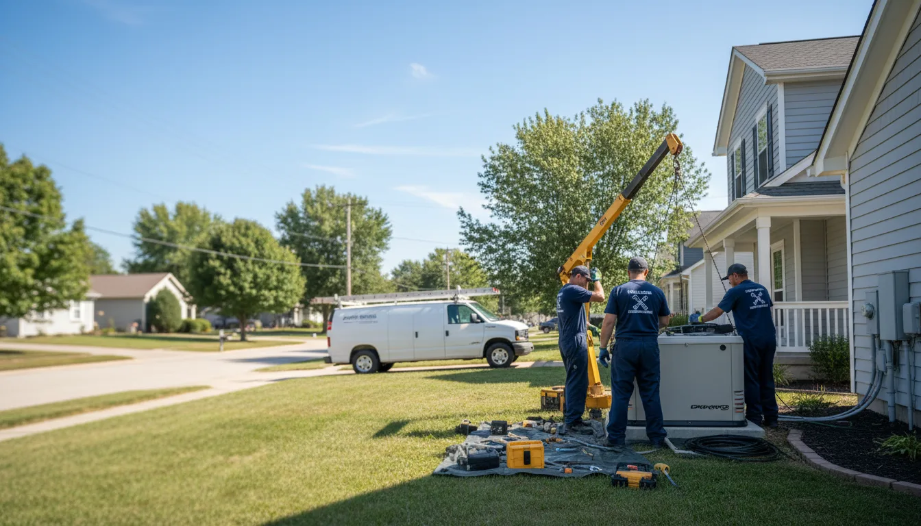 Generator Installation in Bureau, IL near me